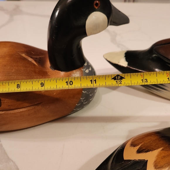 Three vintage red eyed duck decoys made in Taiwan - Picture 10 of 16